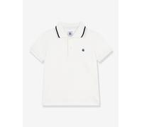 Petit Bateau Polo Enfant à Manches Courtes en Coton