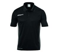 Uhlsport Score Short Sleeve Polo Noir 11-12 Years Garçon