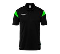 Polo enfant - UHLSPORT - Squad 27 - Noir - Inserts contrastés - Smartbreathe Fit 14 ans