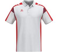 Erima Celebrate 125 Polo Fonctionnel (1112508) Mixte, Blanc/Rouge, XS
