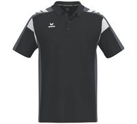 Erima Celebrate 125 Polo Fonctionnel (1112504) Mixte, Noir/Slate Grey, 3XL