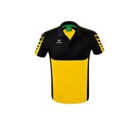 Polo - Erima - Six Wings - Jaune/Noir - XXXL - Séchage Rapide