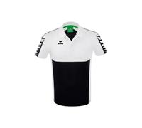 Polo - Erima - Six Wings - Noir/Blanc - XXXL - Séchage Rapide