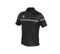 Polo Errea dominic Noir M Unisex