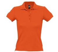 Polo femme ajusté manches courtes - 11310 - orange M