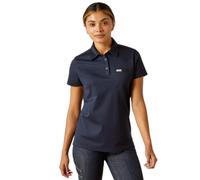 Polo femme Ariat Rebar Foreman Bleu M