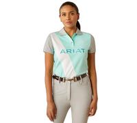 Polo femme Ariat Taryn Button Vert S