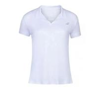 Babolat Play Short Sleeve Polo Blanc XL Femme