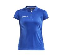 Craft Pro Control Impact Short Sleeve Polo Bleu L Femme