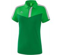 Erima Squad Short Sleeve Polo Vert 34 Femme