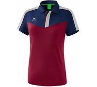 Erima Squad Sport Polo Femme, New Navy/Bordeaux/Silver Grey, FR : 36 (Taille Fabricant : 34)