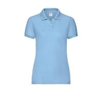 Polo femme Fruit of the Loom Bleu L