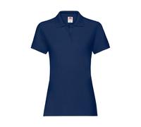Polo femme Fruit of the Loom Premium Bleu S