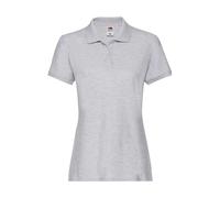 Polo femme Fruit of the Loom Premium Gris XS