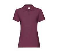 Polo femme Fruit of the Loom Premium Rouge S