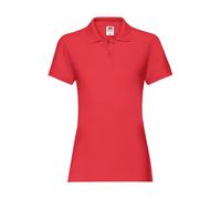 Polo femme Fruit of the Loom Premium Rouge XL