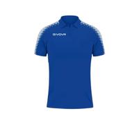 Polo femme Givova Club Bleu L