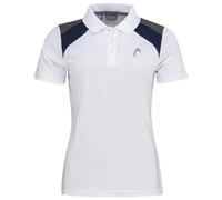 Head Racket Club 22 Short Sleeve Polo Blanc L Femme