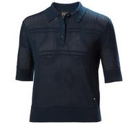 Helly Hansen Salt Knit Sleeveless Polo Bleu M Femme