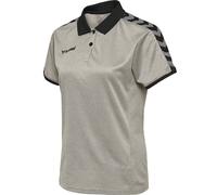 Hummel Polo femme Authentic Functional manches courtes Gris Taille S