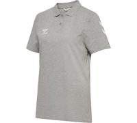 Polo femme Hummel Go 2.0 Chevron Gris 2XL