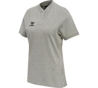 Polo femme Hummel Move Grid Gris M