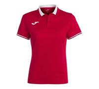 Polo femme - Joma - Championship VI - Rouge/blanc - 11/12 ans - Manches courtes