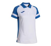 Joma Lider Short Sleeve Polo Blanc M Femme