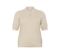 Polo femme KAFFE Curve Oliviana Beige S
