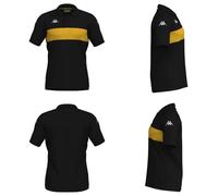 Polo femme - KAPPA - SOCCER DIANETTI - Coupe ajustée - Col polo - Noir L