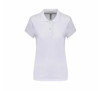Polo femme Kariban blanc Blanc M