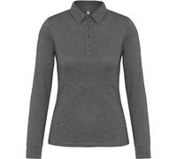 Polo femme Kariban jersey Gris S