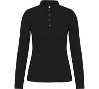 Polo femme Kariban jersey Noir L