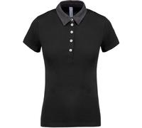 Polo femme Kariban Noir L
