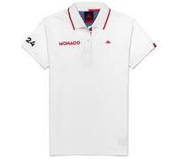 Polo femme Lou Robe di Kappa - As Monaco 2023 Blanc Blanc L