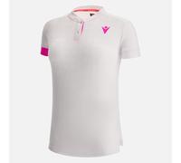 Polo femme Macron Prime Cc Livia Korean Blanc M