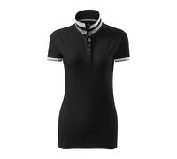 Polo femme Malfini Premium Collar Up Noir M