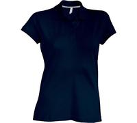 Polo femme manches courtes Kariban Bleu L