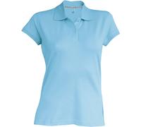 Kariban Polo Manches Courtes Femme - Tropical Blue, S, Femme