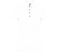 Polo femme manches courtes Kariban Jersey Blanc 2XL