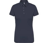 Polo femme manches courtes Kariban Jersey Bleu M