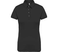 Polo femme manches courtes Kariban Jersey Noir 2XL