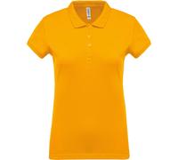 Polo femme manches courtes Kariban Piqué Jaune M
