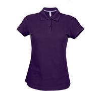 Kariban Polo Manches Courtes Femme - Violet, S, Femme