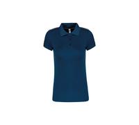 Polo femme manches courtes Proact Bleu M