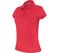 Polo femme manches courtes Proact Rouge L