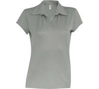 Polo femme manches courtes Sport Proact Gris XL
