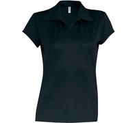 Polo femme manches courtes Sport Proact Noir L