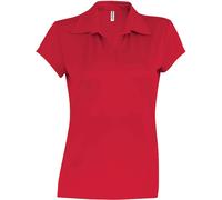 Polo femme manches courtes Sport Proact Rouge M