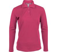 Polo femme manches longues Kariban Rose L